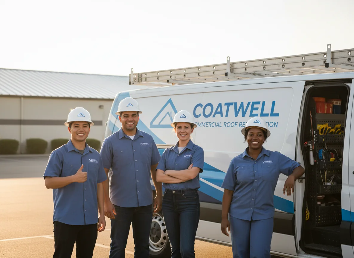 Commercial roof coating company in Clyde, NC